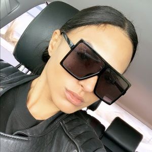 Flat Top Oversized Sunglasses